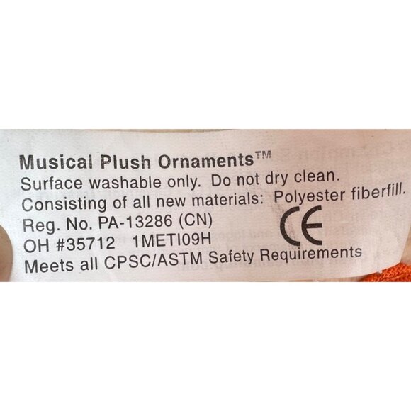 Set of 2 Oklahoma State Cowboys Pistol Pete Mini Plush Ornaments 6" Tall (READ) - Picture 10 of 10